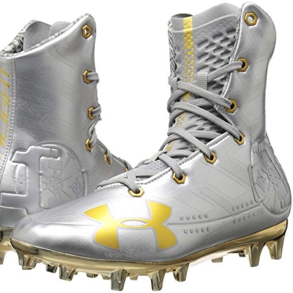 Under Armour Other - mens size 10 Under Armour Highlight Football/lacrosse Cleats 3000338-100